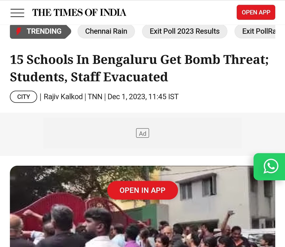 An appeal to Educationministry,police to have training for schools on how to handle bomb threats @narendramodi @MumbaiPolice ottawacitizen.com/news/local-new… #bombthreats #bengaluru #schools #ministryofeducation #EducationDepartment #parents @bmcmumbai #mumbaipolicecommissioner