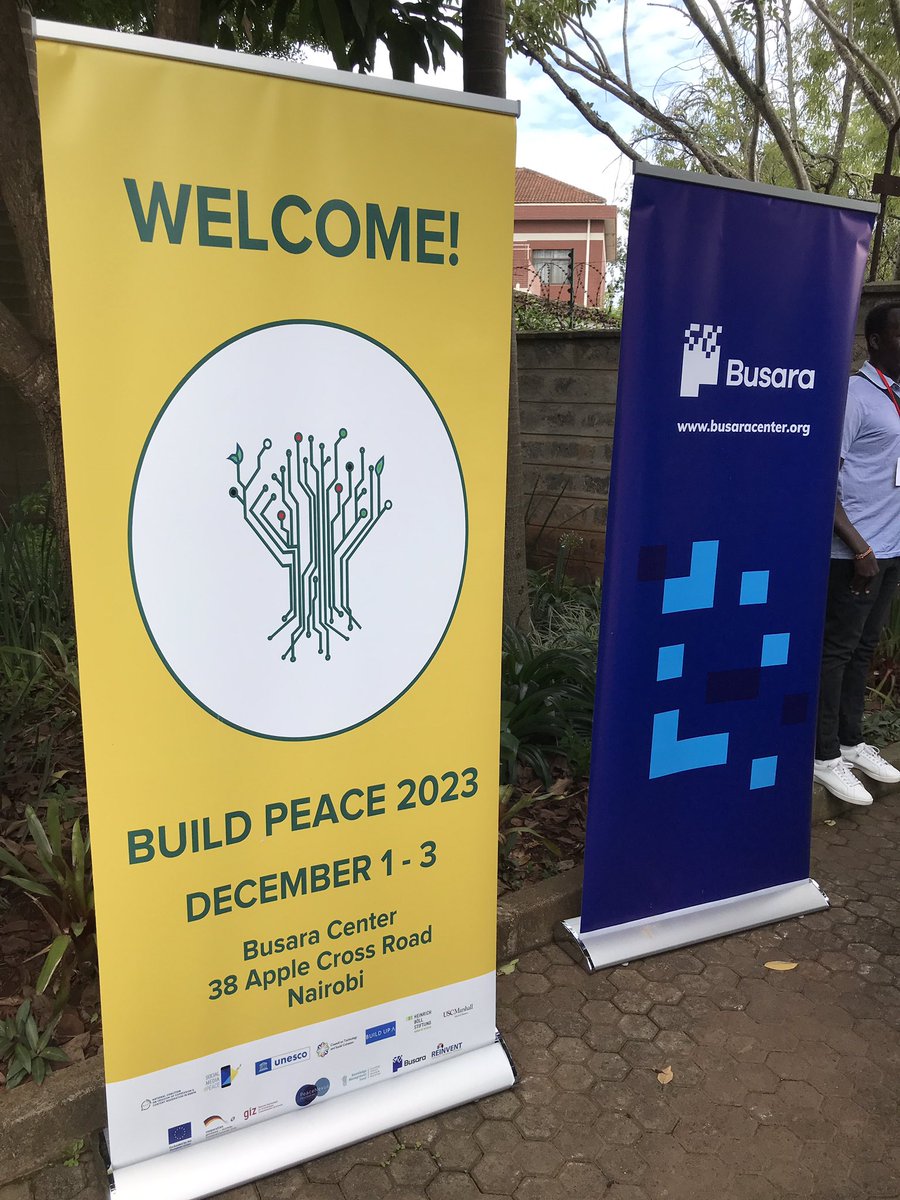 Women4PeaceTech's tweet photo. Come join us at the #BuildPeace2023 conference happening in Nairobi, Kenya. 

It’s the 10th year of the @howtobuildpeace 👏 🤩 https://t.co/2tG0lThQgk