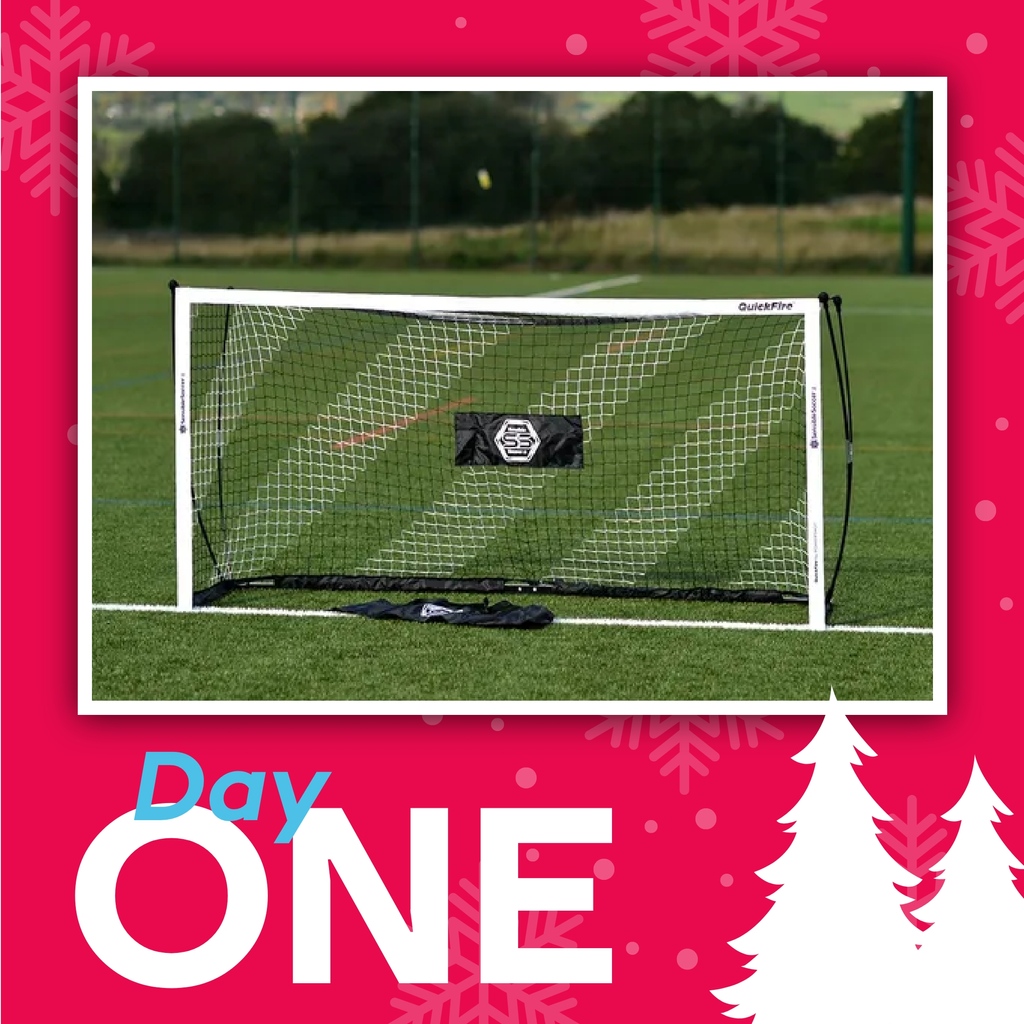 Win with our 12 Prizes of Christmas! 

Today's prize is the Quickfire Football Goal, before they all go.

1. Follow <a href="/DaviesSportsUK/">Davies Sports</a>
2. Like this post
3. Tag in at least one friend
4. Extra entry if you Repost

Entries close Sunday 3rd Dec at 23:59. Winners announced in next week
