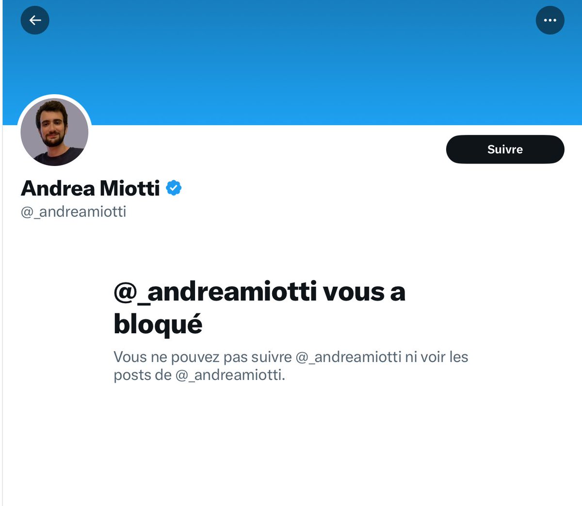 24 hours in and the only answer is being blocked by <a href="/ai_ctrl/">ControlAI</a> lead <a href="/_andreamiotti/">Andrea Miotti</a> 

Miotti is also leading the AI safety startup Conjecture who has taken a lot of public stances on AI act and happens to be also funded by the same Anthropic investor. Probably worth a closer look.
