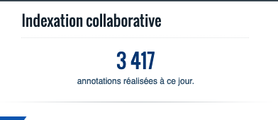 MDHDefense's tweet photo. En 20 jours #IndexationCollaborative sur @MDHDefense, 3⃣4⃣1⃣7⃣ annotations réalisées. Merci aux annotateurs bénévoles ! MERCI particulier à André, meilleur annotateur du mois qui recevra prochainement un livre en remerciement. @SGArmees @LauVeyssiere @1J1Poilu @Aisne1418 https://t.co/6bTT9ucEar