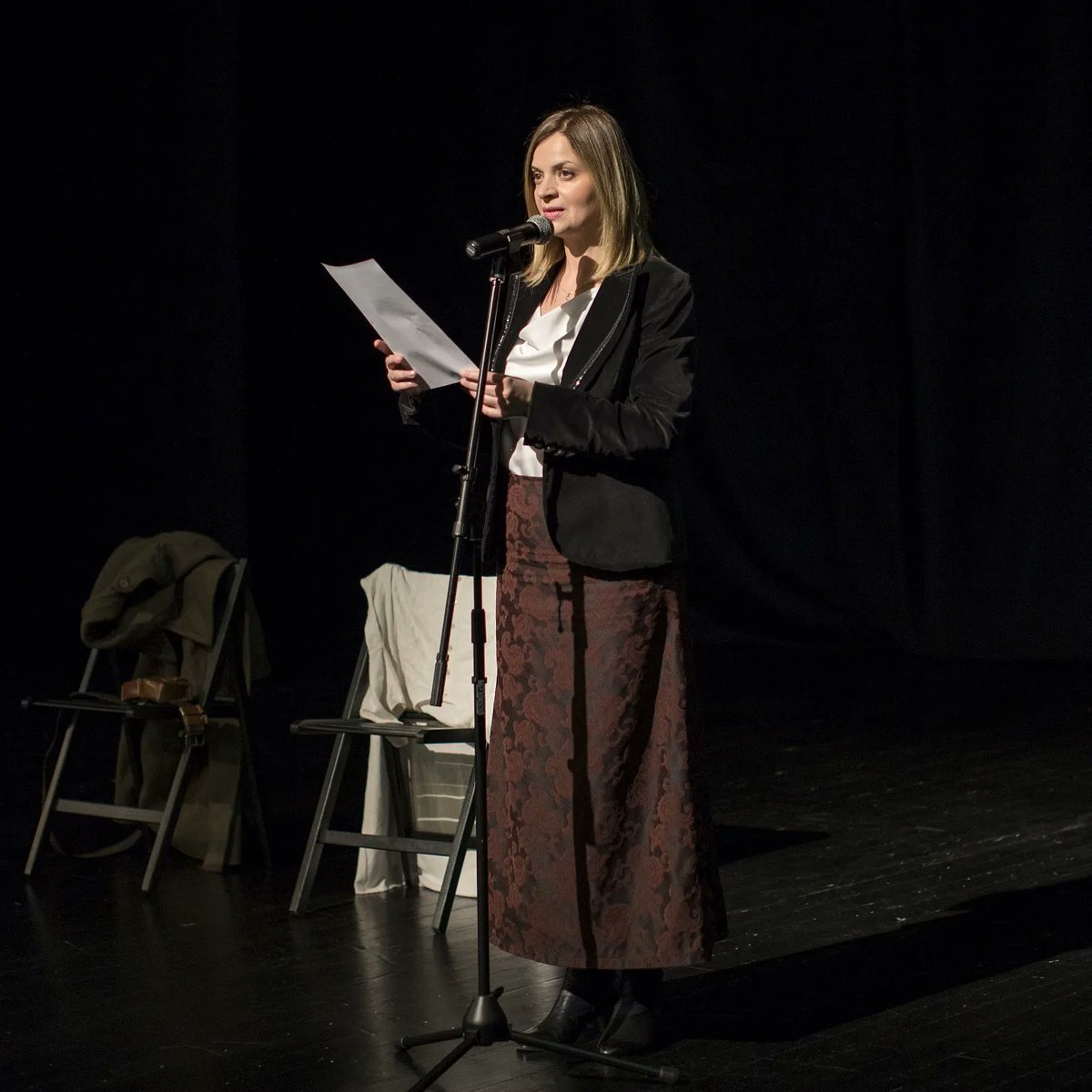 "Milunka" 
Vesna Stanković
30.11.2023 
48. po redu Festival Monodramu i Pantomime.