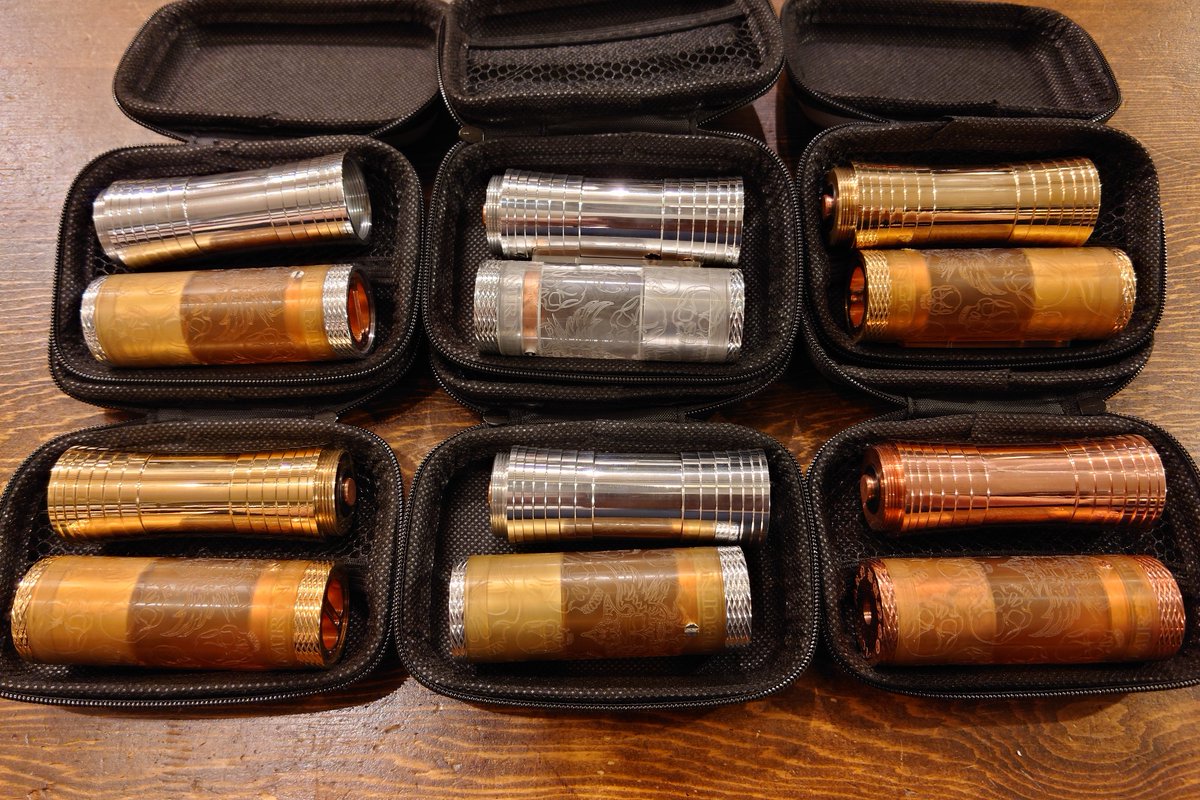 bakuendo_vape's tweet photo. BUNGO 21700 21700x2 MRNMODZ
今回はチューブです
#MRN #BUNGO #mech #RDA #MRNMODZ #vape #liquid #bakuendo #爆煙堂 #電子タバコ #ベイプ #水戸 #水戸市 @爆煙堂 https://t.co/PkIoH4RMo5