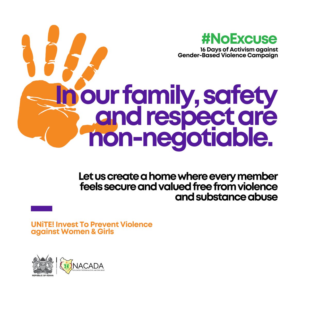 NACADAKenya's tweet photo. Home is the First School 

Families serve as the primary influencers in shaping values and behavior. 

By promoting respect, open communication, and healthy relationships within the family, we create a foundation for individuals to thrive without resorting to violence or substance abuse

#CommunityStrength #TogetherWeCan #SGBV #FamilyTime