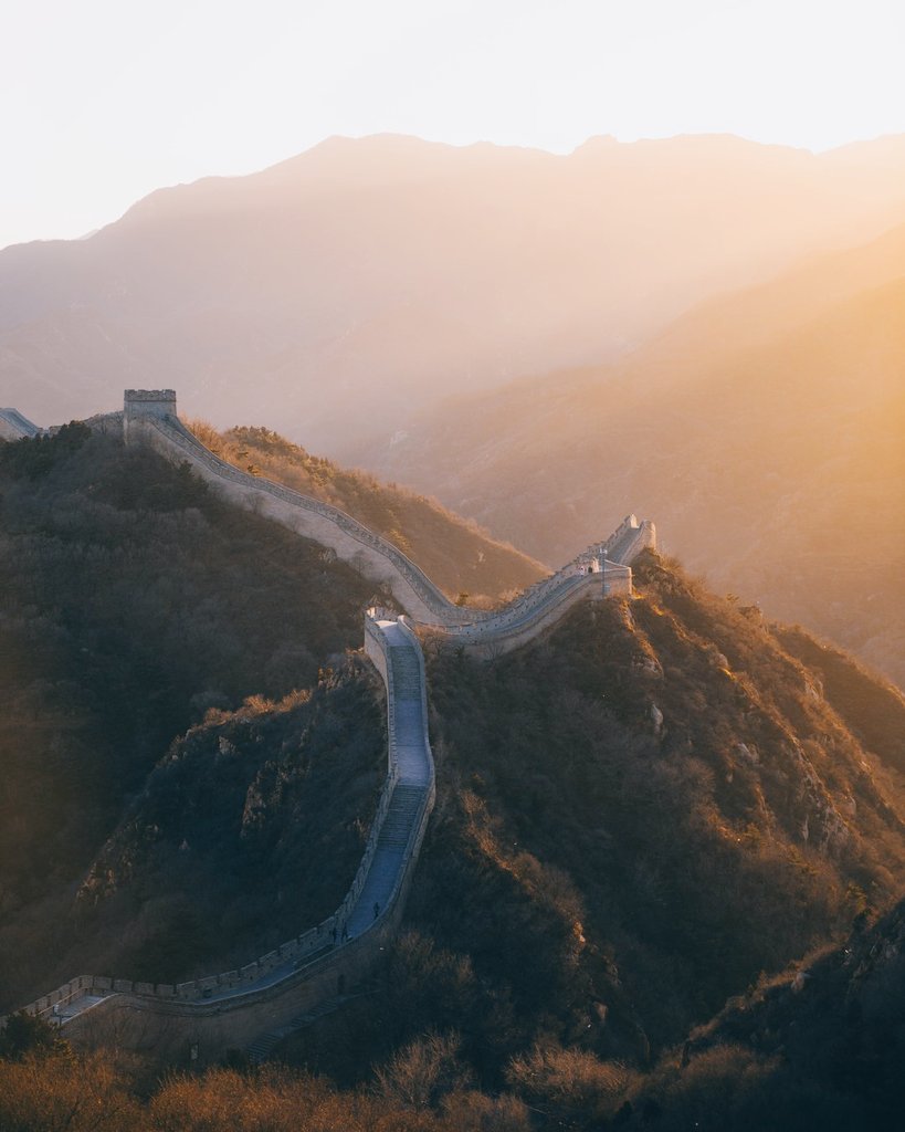 Walking the Great Wall is like taking a step back in time. 👣 The views are breathtaking, and the history is palpable. ✨ #UnforgettableExperience #MustSee #GreatWall
