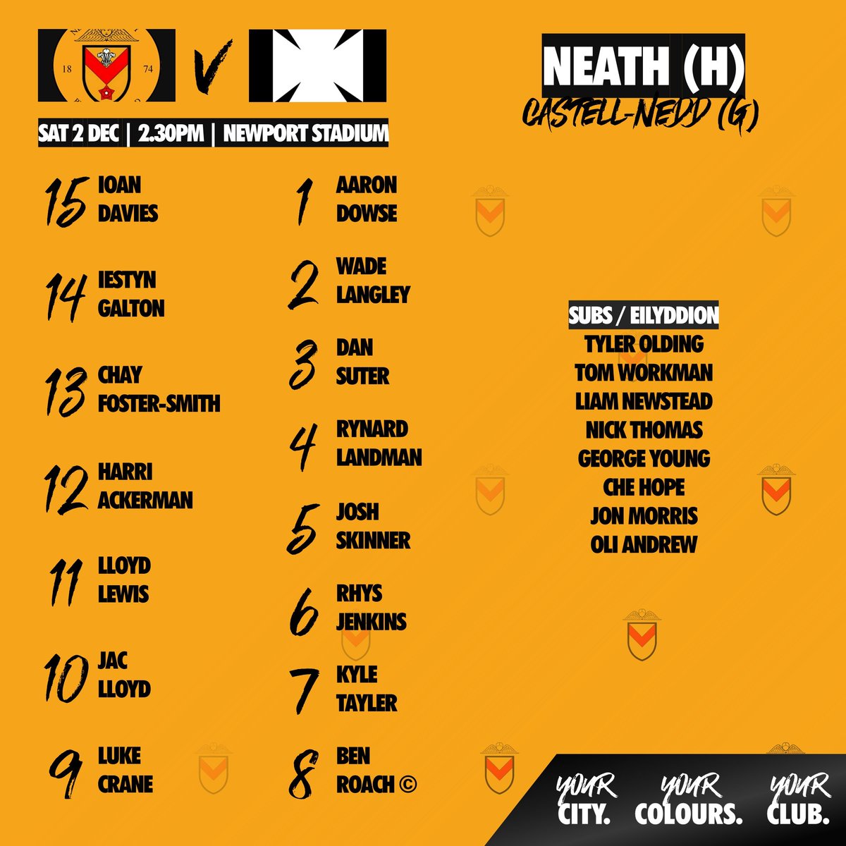 NewportRFC's tweet image. Ready to welcome the Welsh All Blacks 💪 

#COTP #YmlaenCasnewydd