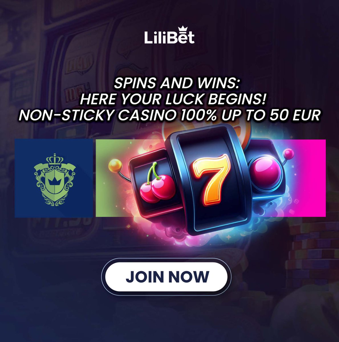 🌟 Get ready to embrace a December filled with dazzling spins and extraordinary wins! 💰Make a deposit up to 50 EUR and get a 100% reload casino bonus. 🤑 Spins and Wins: Here Your Luck Begins! 🔗 T&C: bit.ly/3GIByOF