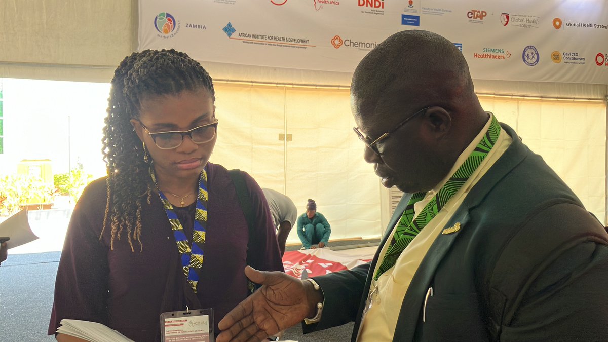 AfricaCDC's tweet photo. #CPHIA23 @AfricaCDC sharing information on the Reproductive Health Strategy 2022-2026, "This policy will support countries’ efforts in establishing and strengthening t health systems to ensure optimal Reproductive Health for the population''- Ebba Seka. #NewPublicHelathOrder https://t.co/uLplGZG4dR