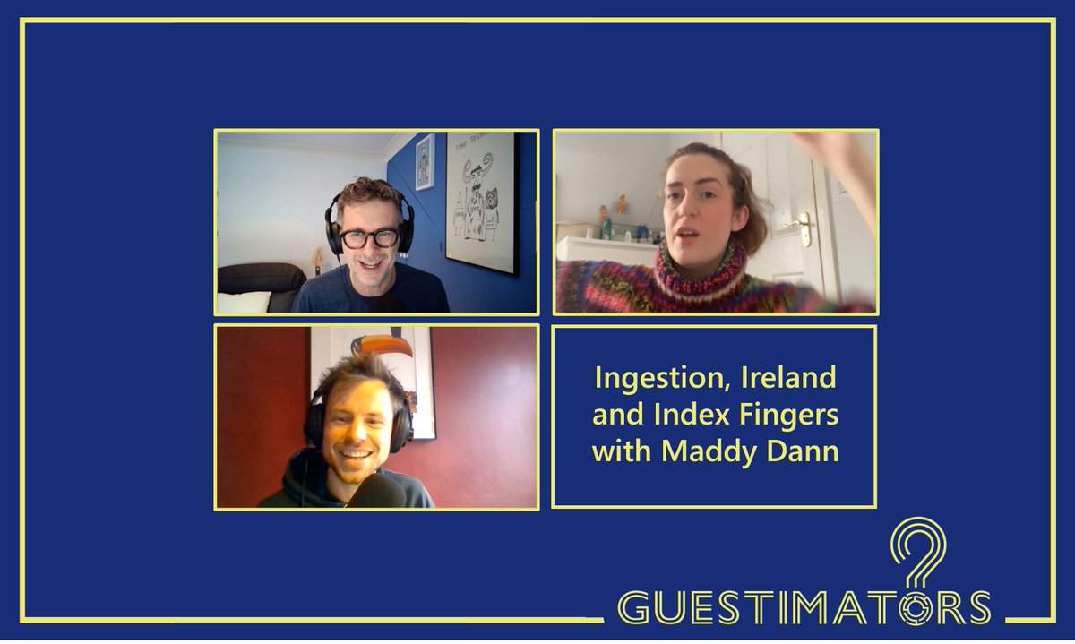 Are You a Guestimator? (@guestimators) on Twitter photo 🚨 NEW PODCAST ALERT 🚨
Find out how well you did on this week's quiz with comedian, A&E doctor and TikTok star <a href="/maddylucydann/">Maddy Lucy Dann</a>.
🫰 Which digit you'd chop off if you had to.
🍀 Best Irish person ever.
👅 Ideal number of tastebuds to have.
🎙 bio.site/guestimators 🚨 NEW PODCAST ALERT 🚨
Find out how well you did on this week's quiz with comedian, A&E doctor and TikTok star <a href="/maddylucydann/">Maddy Lucy Dann</a>.
🫰 Which digit you'd chop off if you had to.
🍀 Best Irish person ever.
👅 Ideal number of tastebuds to have.
🎙 bio.site/guestimators