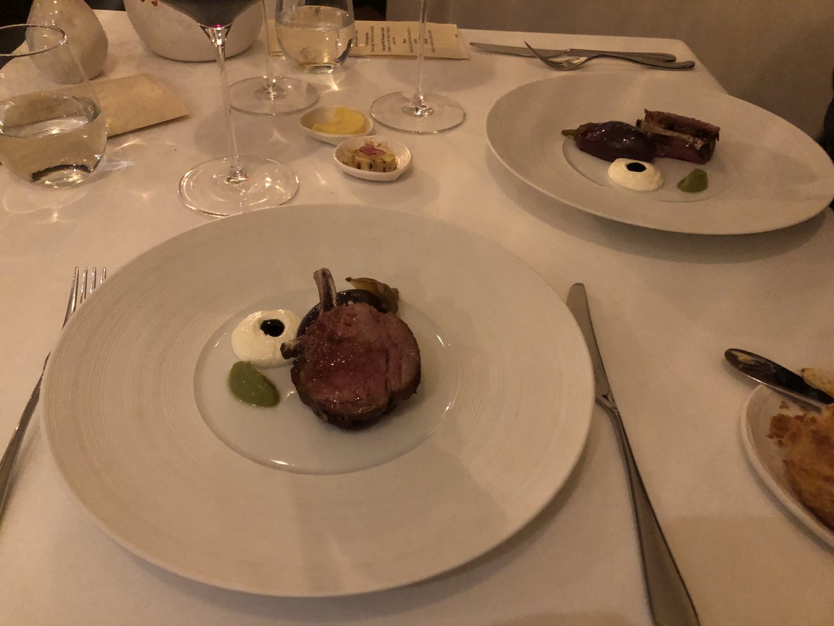 Sweet and succulent Comeragh Mountain lamb <a href="/BastionKinsale/">Bastion</a>

#MICHELINStar #CountyCork #Ireland 

guide.michelin.com/gb/en/cork/kin…