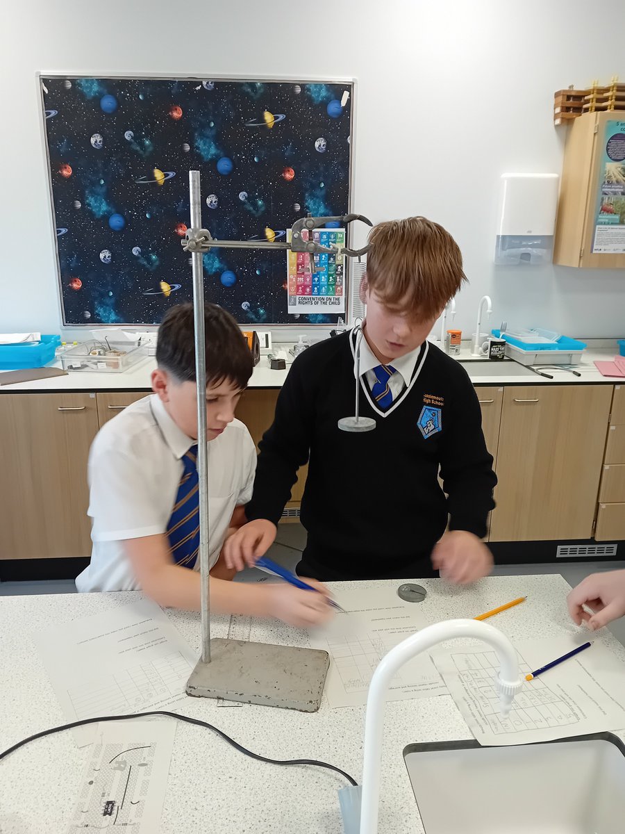 mr_riddell's tweet photo. Boingy Sproingy Things. @LossieHigh #STEM #properscience #sciencedonewell #mathsmakessense #highschoolphysics https://t.co/h8hddTfm2T