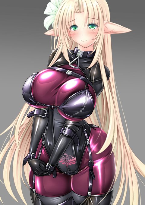 ご奉仕用ボンテージなアルフェリア 