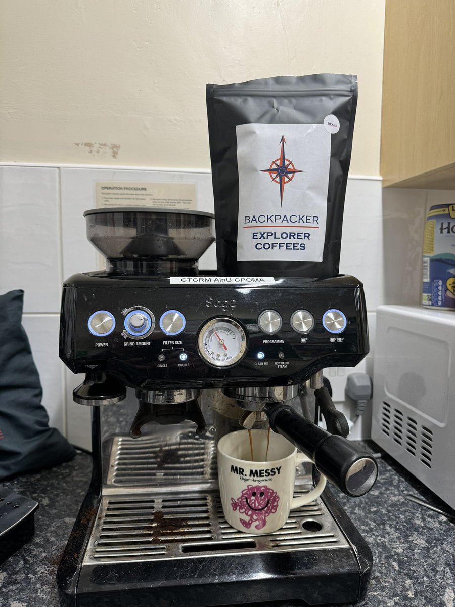 RossHemingway's tweet photo. Thanks @ExplorerCoffees ๐คฉ, backpacker coffee is just what I needed to wake me up on this cold December morning ๐ฅถ๐ฅถ.
#MrMessy https://t.co/u5GuO6TawZ