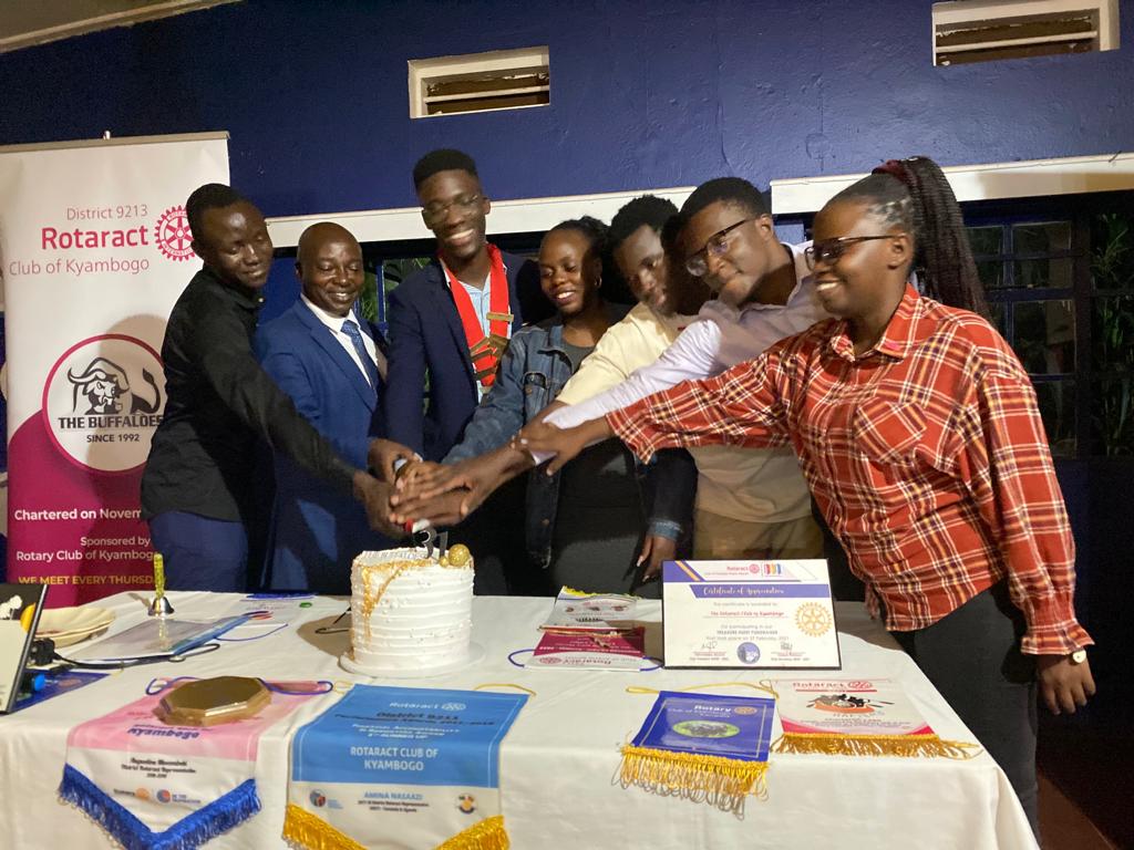 RotaryMedia256's tweet image. @RctKyambogo had a night of joy, purpose, and togetherness! The Rotaract Club of Kyambogo knows how to celebrate Chatar Night in style. #RotaractFamily #ChatarCelebration