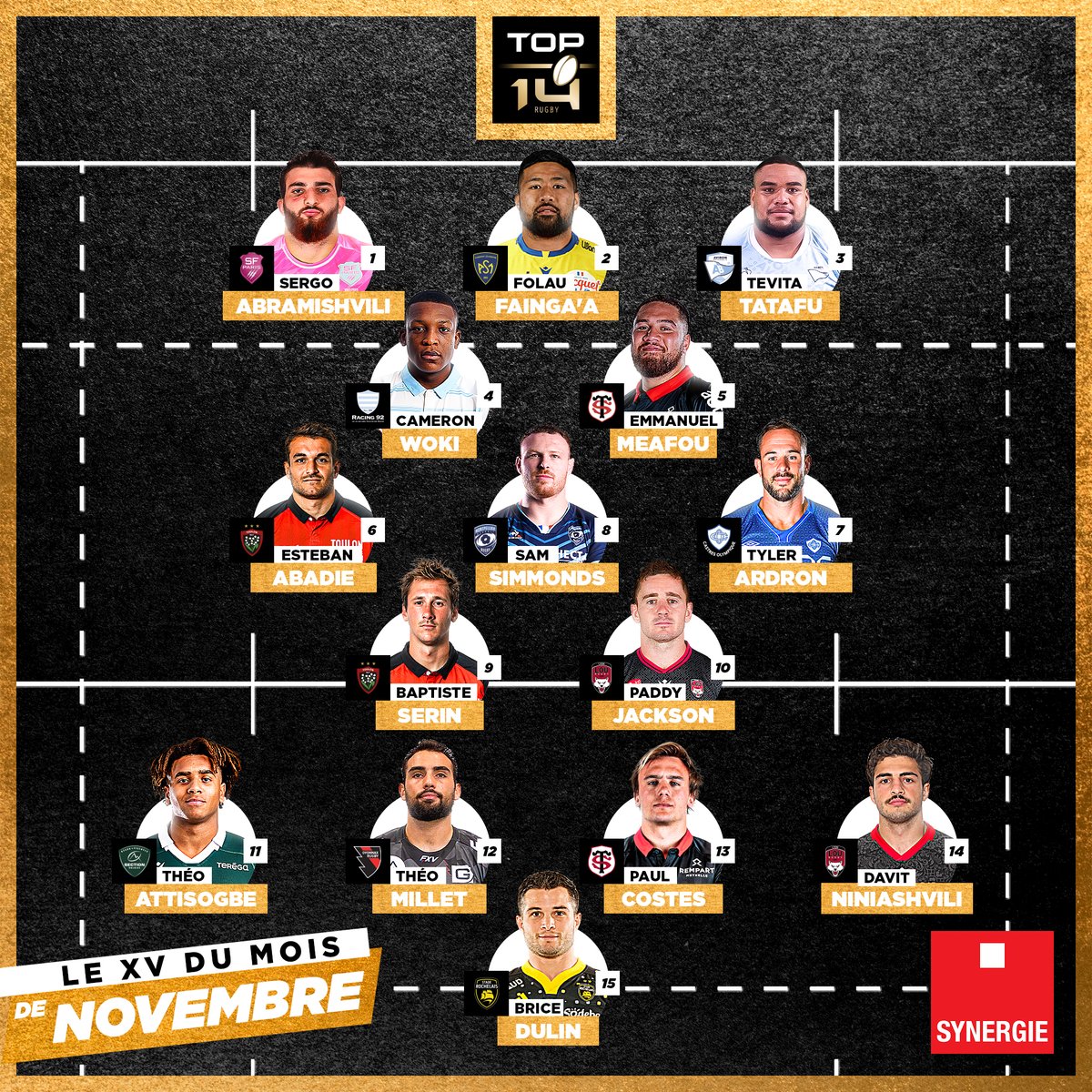 TOP 14 Rugby tweet media