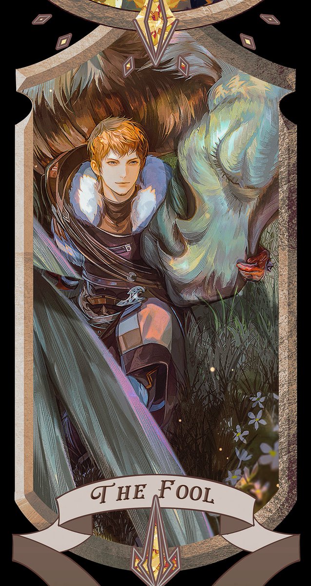 Ker_bers's tweet photo. #ff14 #FFXIVART #Ardbert 0-The Fool https://t.co/1V3dZNywHR