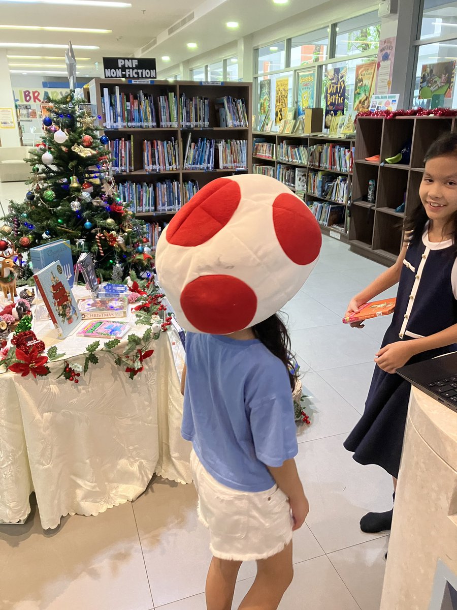 Bangkok Patana Library tweet media