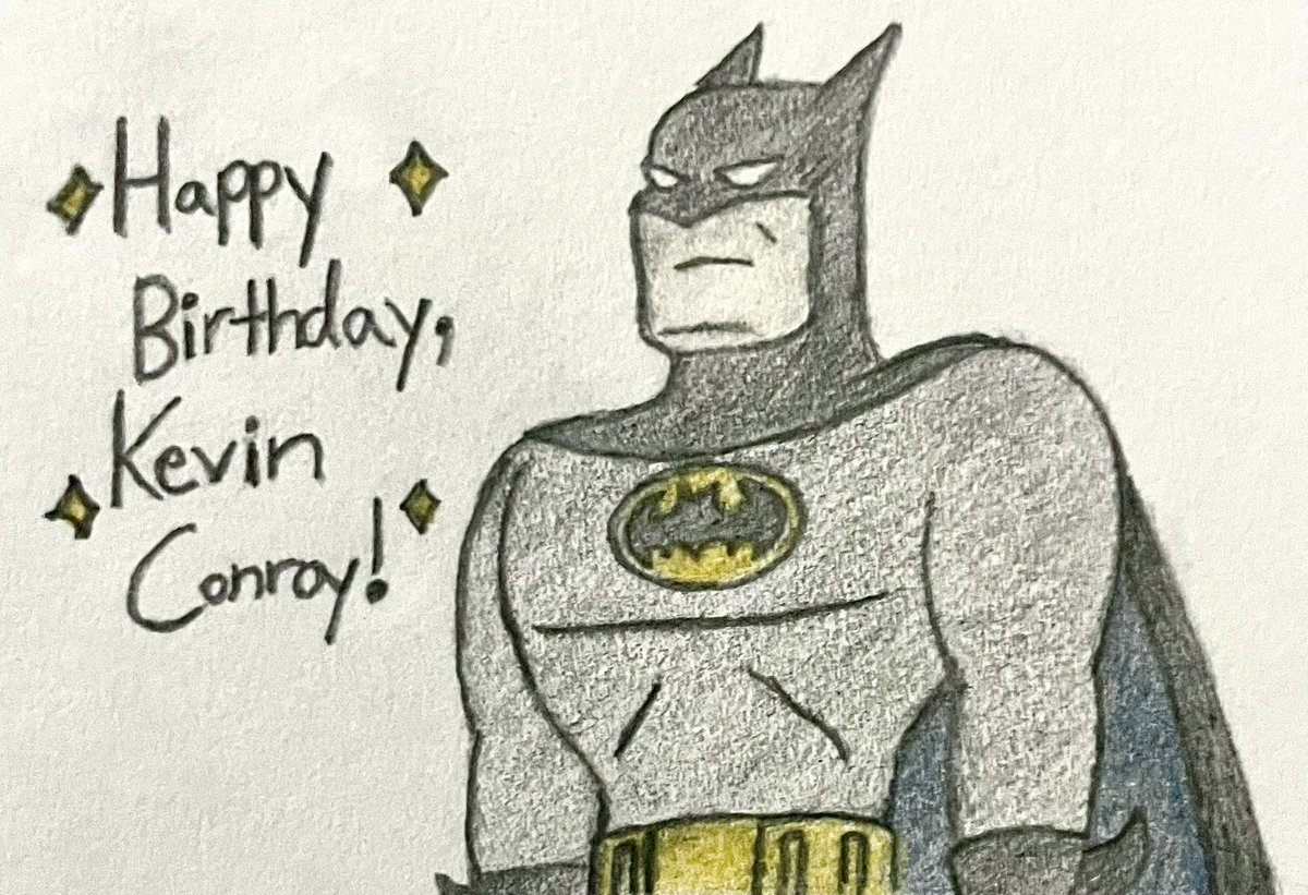 JJSponge120's tweet image. Happy birthday to the legendary Batman voice actor, the late Kevin Conroy! 🥳 #KevinConroy #RIPKevinConroy #Batman #DC #Birthday #Gift