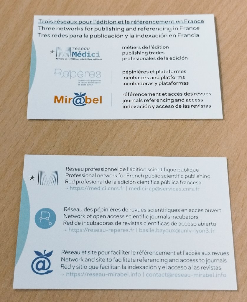 Merci aux réseaux professionnels qui nous ont aussi soutenus : <a href="/Reseau_medici/">Réseau Médici</a> et <a href="/mirabel_revues/">Mir@bel</a> et le Partenariat des bibliothèques universitaires du Québec 🙏