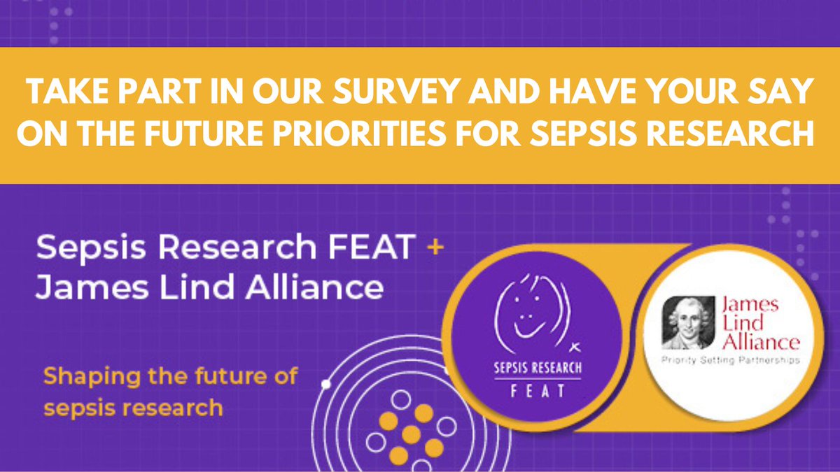 Have you - had #sepsis as an adult - had a family member who had #sepsis as an adult Are you - a health or social care pro. working with adult sepsis patients and their carers. Please take part in and share the survey: surveymonkey.co.uk/r/VBQGRWS