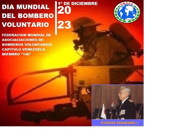 carmelon2's tweet photo. 1982 Asociación Bomberos de Japón concreta ideas para organizar la Federación Mundial Asociaciones Bomberos Vol FWVFA
1982 1º diciembre Se establece firmemente Federación Mundial d Asociaciones d Bomberos Vol  Conferencia Inaugural en el SasakawaMemorial Hall Asistieron 17 países https://t.co/hI3m98Hfc7