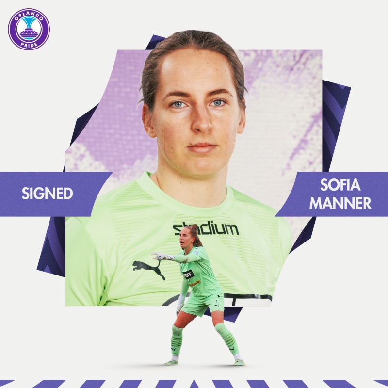 ORLPride's tweet photo. 🇫🇮 ➡ 🇺🇸

We have acquired standout goalkeeper @MannerSofia from @FCHonkaNaiset!

Welcome to Orlando, Sofia! 💜
