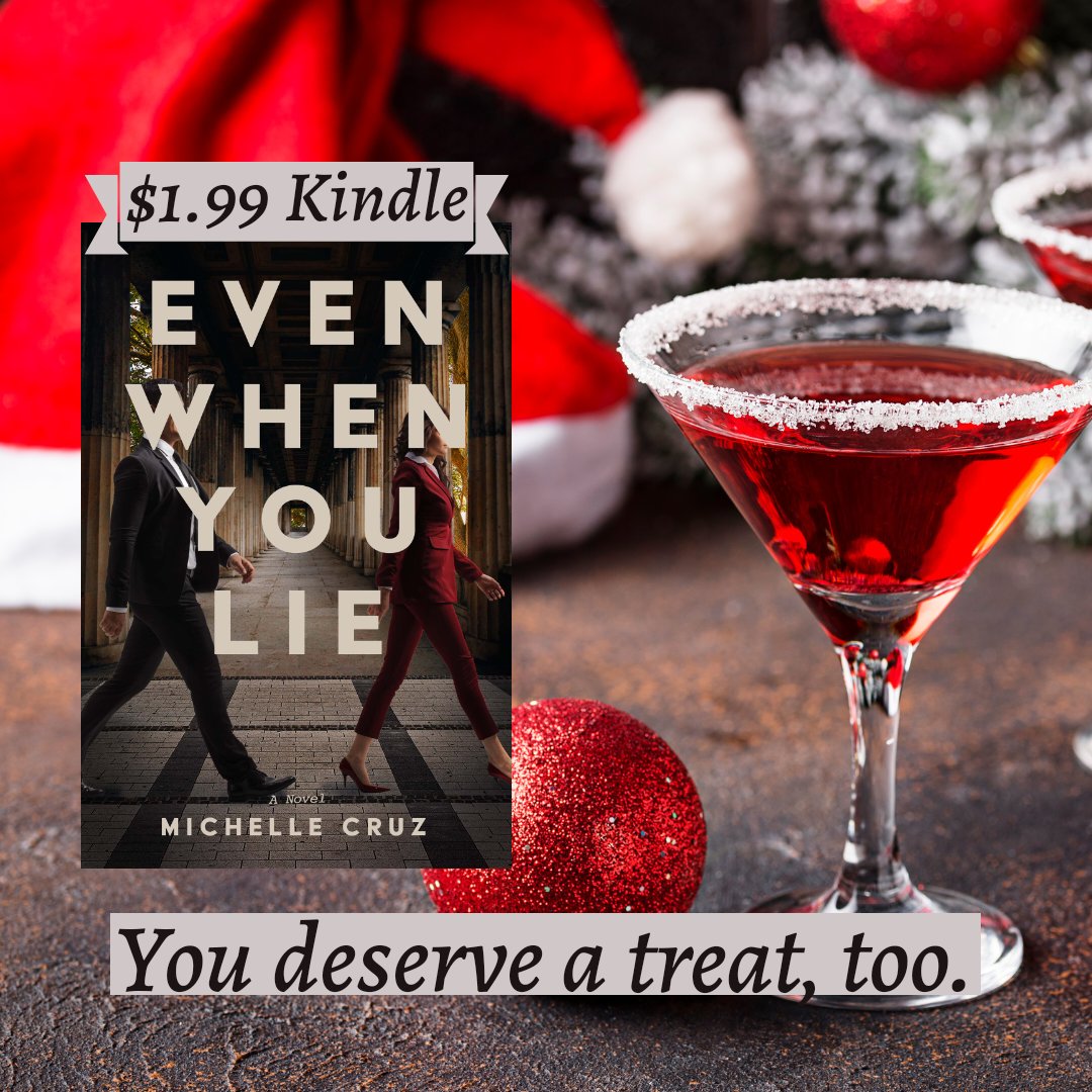 For my US friends, Amazon has the #Kindle version of EVEN WHEN YOU LIE on sale for $1.99. Maybe treat yourself while you're Christmas shopping and leave a review?

#ITWDebuts #2023Debuts #KindleDeal #romanticsuspense #romanticthriller