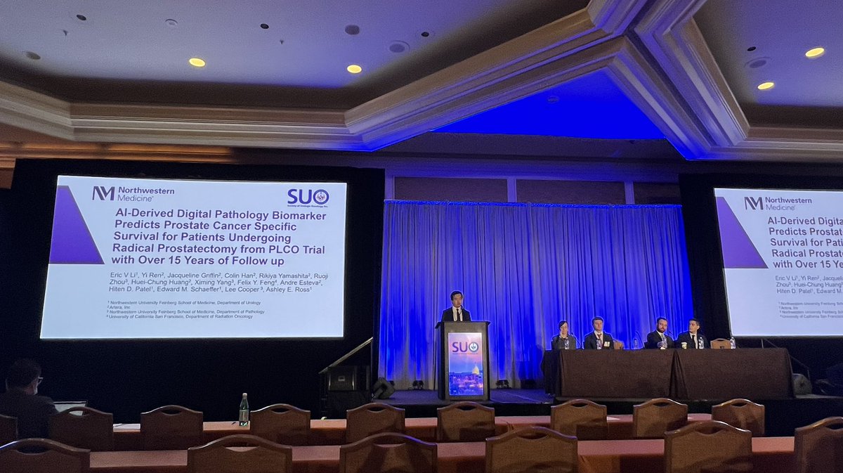 YUO (@suo_yuo) on Twitter photo <a href="/doctorjakeuro/">Jake Taylor, MD, MPH</a> <a href="/UTSWUrology/">UT Southwestern Urology</a> 2️⃣ next, Dr. Eric Li, resident from <a href="/NM_Urology/">NM Urology</a>, presents exciting work on the performance of an AI-derived digital pathology biomarker in radical prostatectomy patients from the PLCO trial <a href="/doctorjakeuro/">Jake Taylor, MD, MPH</a> <a href="/UTSWUrology/">UT Southwestern Urology</a> 2️⃣ next, Dr. Eric Li, resident from <a href="/NM_Urology/">NM Urology</a>, presents exciting work on the performance of an AI-derived digital pathology biomarker in radical prostatectomy patients from the PLCO trial