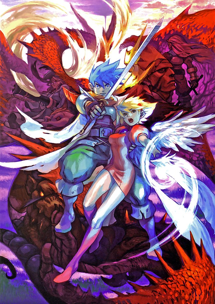 the Cover of the PSP Version of breath of fire 3 is something I will forever aim towards with my art