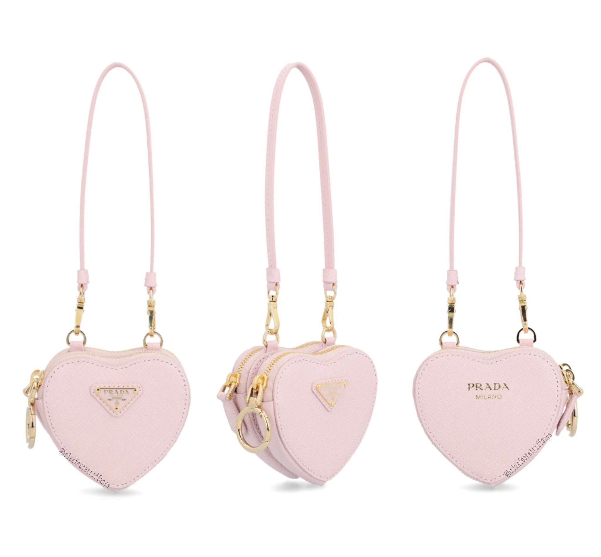 on X prada heart shaped coin purse https t 0nTbuOVhBr X