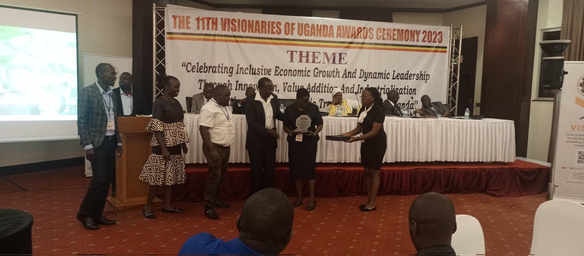 At the 11th Visionary Award Ceremony at Serena Hotel, Kampala - Busitema University has been recognized as the Best Public University in Uganda. Ceremony has been officiated by the 3rd Deputy Prime Minister Hon @Rukianakadama representing H.E President @KagutaMuseveni