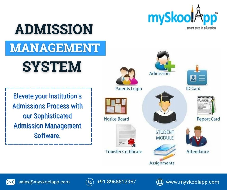 myskool_app's tweet image. Elevate your institution&apos;s admissions process with our sophisticated admission management system.

.
.
#erpsoftware #schoolerp #erpschoolsoftware #smartschool #schoolmanagement #school #education #schoolsoftware #erp #schoolerpsoftware #software  #schoolapp #erpsoftwaresolution