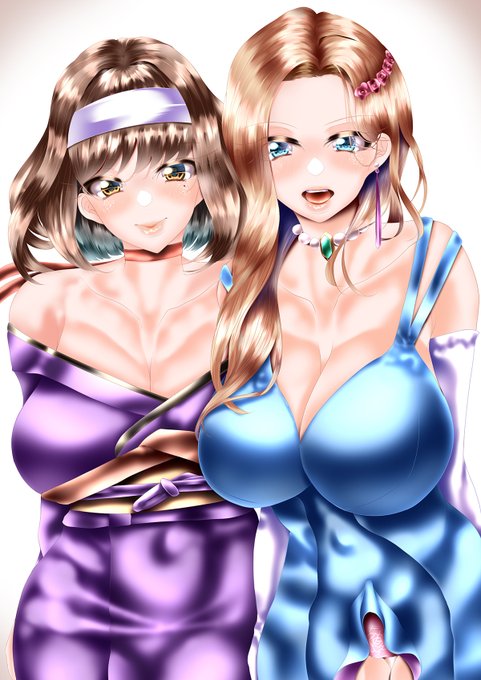 #今月描いた絵を晒そう 
11月は1枚でしたがお正月絵と依頼絵のラフを後半やっていたので1枚以上は着手してた感じです
2人は久しぶりです 