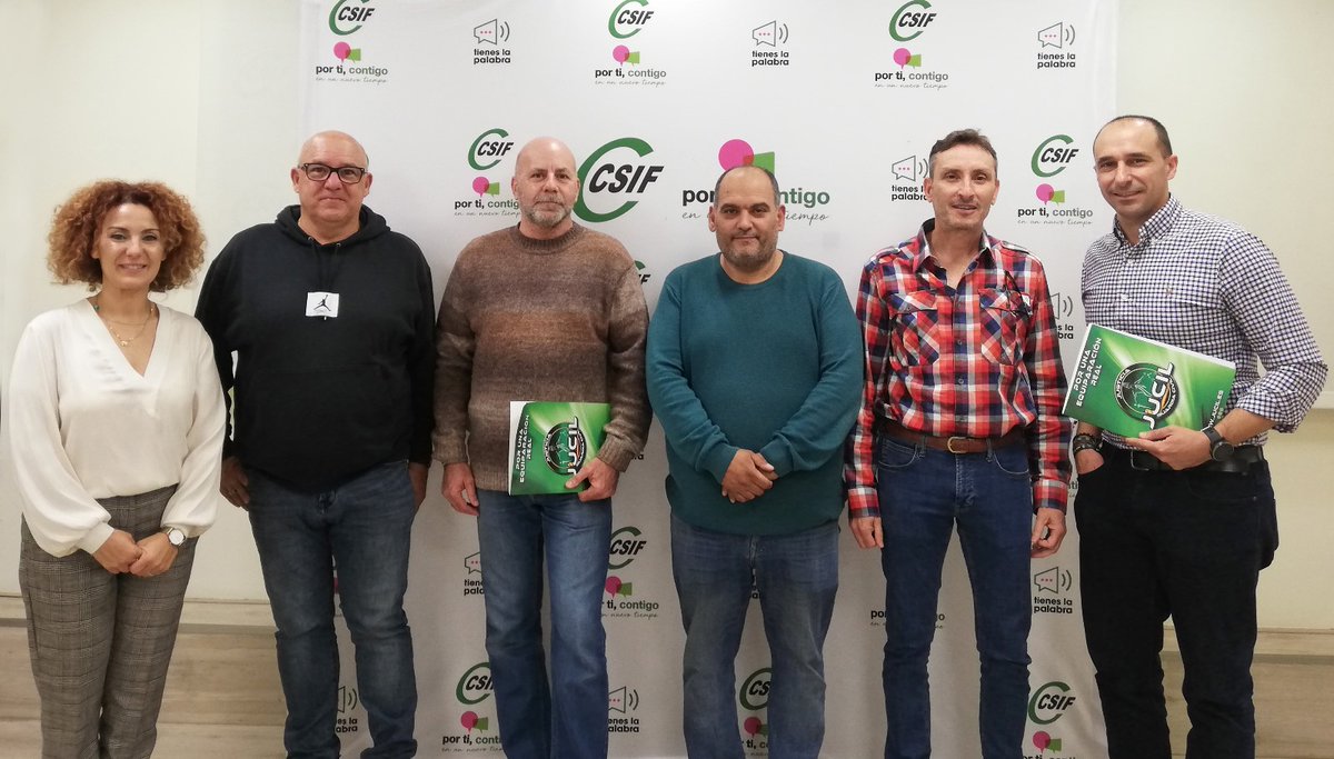 Representantes de <a href="/jucil_malaga/">Jucil Málaga</a> han mantenido una reunión con la directiva de <a href="/CSIFMalaga/">CSIF Málaga</a> a fin de que conozcan las inquietudes de nuestro colectivo en la provincia y ofrecer colaboración formativa. 
<a href="/jucilnacional/">Jucil Nacional</a> 
#EquiparacionYa