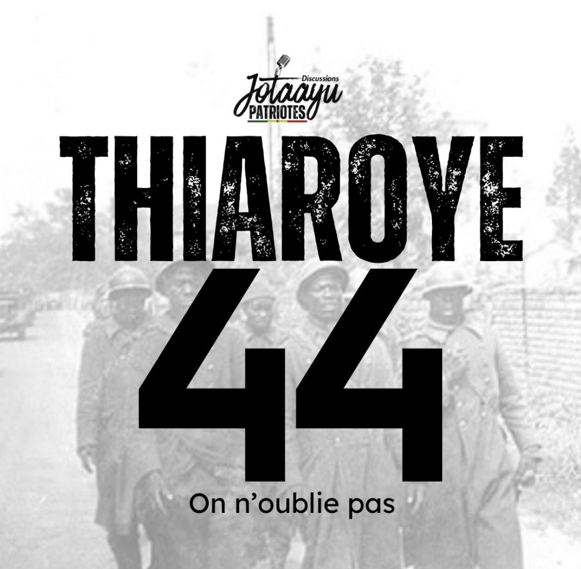 adji_dj2024's tweet photo. À la mémoire de nos Martyrs tués en 1944 pour avoir réclamé ce qui leur revenait de droit.Une pensée également à nos martyrs de 2021 et 2023🙏🙏🙏 https://t.co/PgvPknfqgz