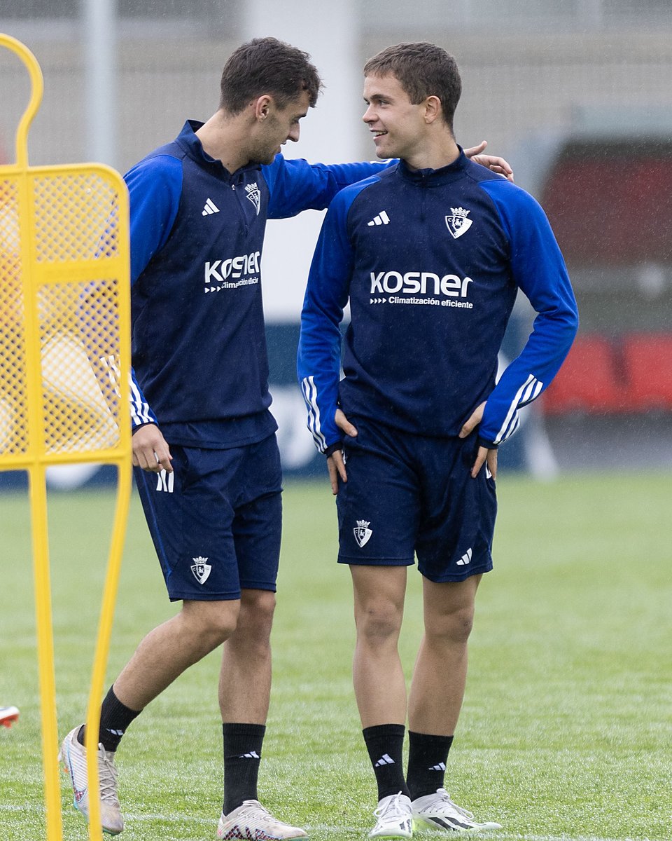 🏃 Mauro Echegoyen se ha ejercitado esta mañana con el primer equipo.