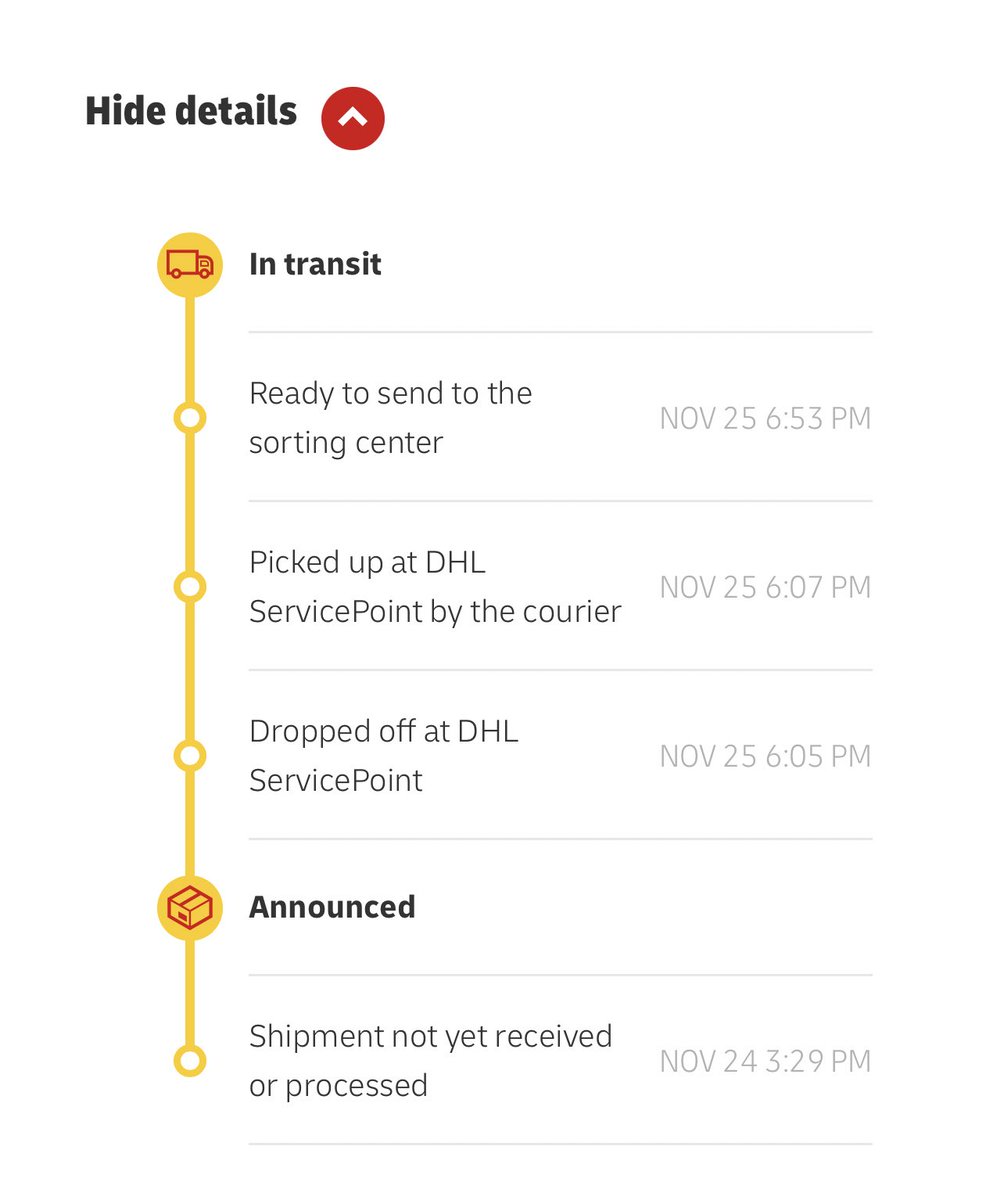 H0laBeau_'s tweet photo. @DHLNL komt mn pakket ooit nog? Eerst blijft ie een week op het depot, dan zou die vandaag komen, en nu toch niet? Is het zoek of hoe zit het? Snap dat t nu druk is maar come on. Contact met de verkoper is al opgenomen https://t.co/yF7mSlWws9