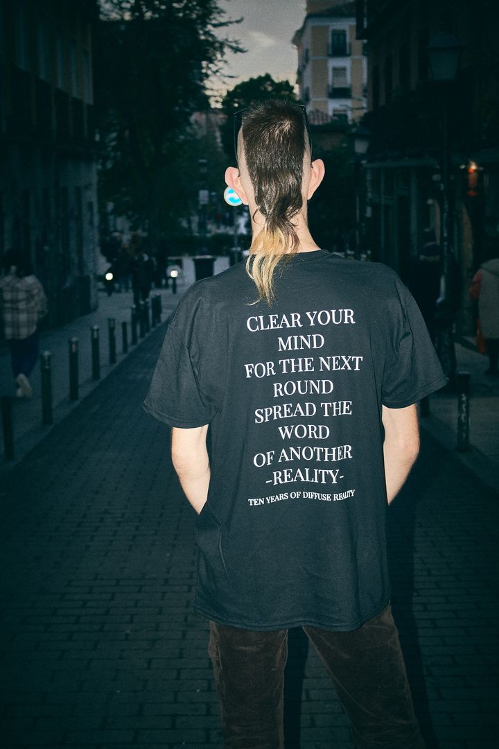 diffusereality's tweet photo. NEW T-SHIRT 💖
TEN YEARS OF DIFFUSE REALITY T- SHIRT BLACK (SPECIAL EDITION)
→ https://t.co/8LjJaF8dwZ
#10yearsoflove
#10years #techno #diffusereality https://t.co/dXXiLcyyTQ