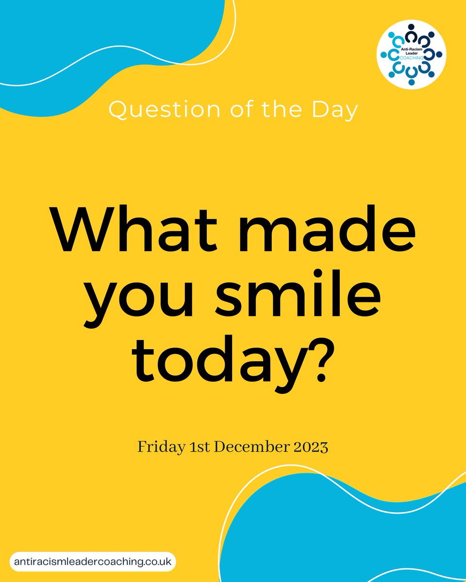 What made you smile today? #QuestionOfTheDay