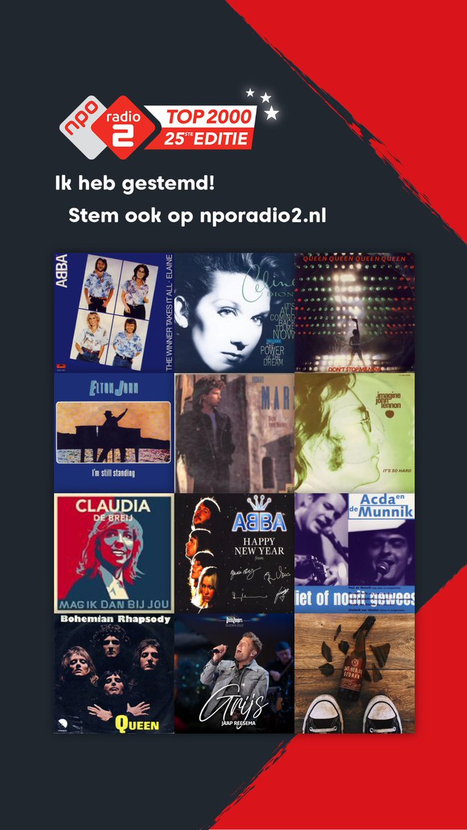 DebbieSchigt's tweet photo. https://t.co/knJiucw3vl << MIJN LIJST >>
#MijnLijst #ThisIsIt :D #Gestemd
#Top2000 : ) #25eEditie #NPORadio2
#StemjijOok ? ? ? https://t.co/bfx0OqwrZ5