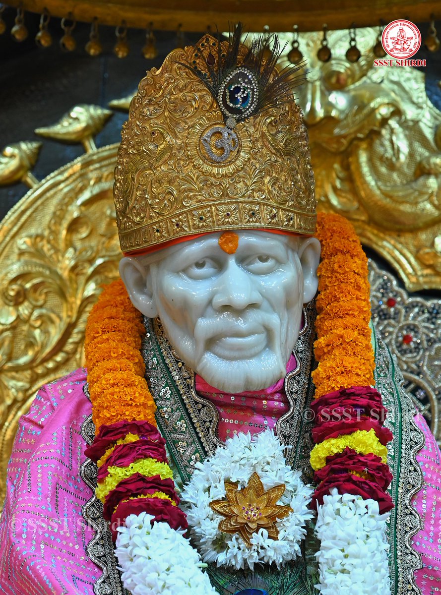 SSSTShirdi's tweet photo. *!! ॐ साई राम !!*
*श्री साईबाबा संस्थान विश्वस्त व्यवस्था,शिर्डी*
*!! ॐ Sai Ram !!*
*Shri Saibaba Sansthan Trust, Shirdi*
≈≈≈≈≈≈≈≈≈≈≈≈≈≈��≈
*आरती :-धुपारती*
*शुक्रवार ०१ डिसेंबर २०२३*     
*Aarti :-Dhooparti*
*Friday 01 December 2023* https://t.co/a4Wo2ikxRY