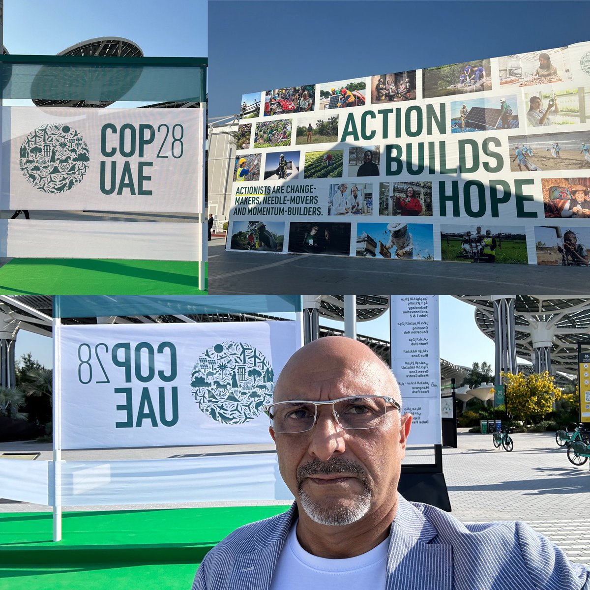 Action Builds Hope ! 
Insightful ideas &amp;  perspectives on the way forward to achieve a clean energy transition and work towards a net zero future, at COP28 Dubai, United Arab Emirates. <a href="/COP28_UAE/">COP28 UAE</a>