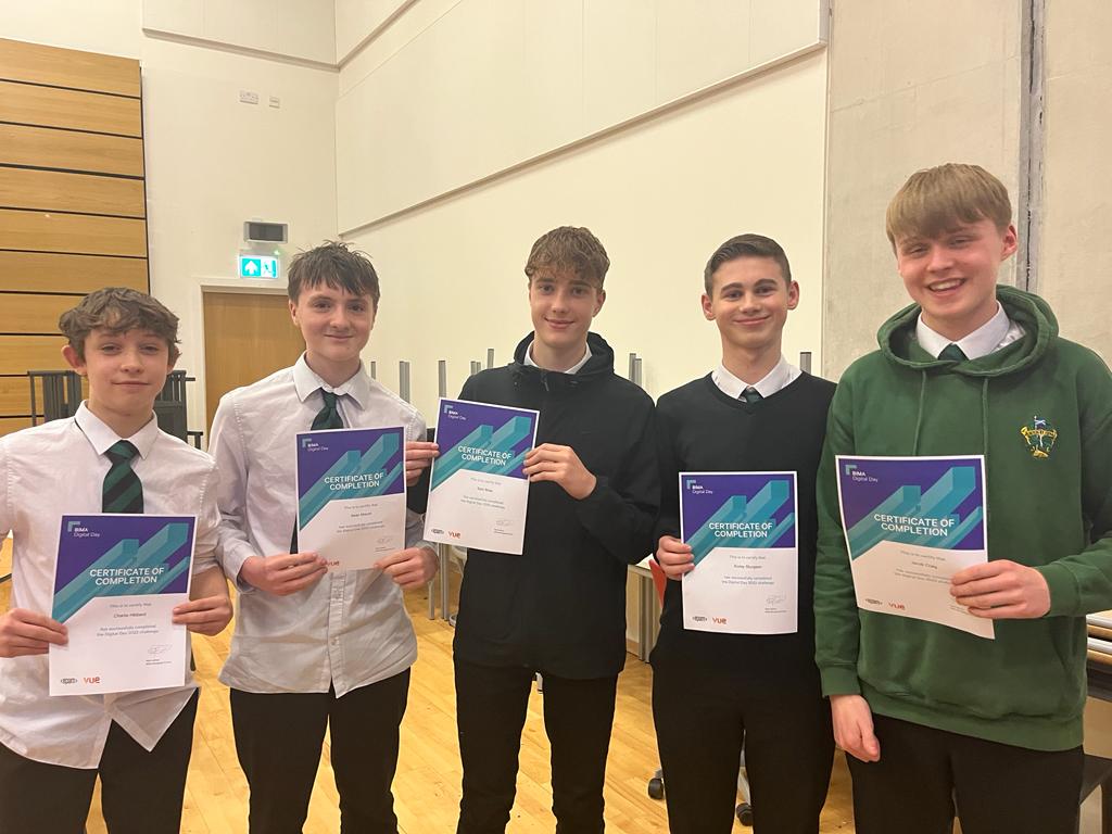 BoroughmuirComputing (@bmuircomputing) on Twitter photo Our S3s <a href="/BoroughmuirHS/">Boroughmuir High Sch</a> had a brilliant time last week taking part in the <a href="/BIMA/">BIMA (British Interactive Media Association)</a> #digitalday. They were working with our partners from <a href="/theyardscotland/">The Yard</a> developing their pitch. Well done to the winning team, Digital leaders of the future! Our S3s <a href="/BoroughmuirHS/">Boroughmuir High Sch</a> had a brilliant time last week taking part in the <a href="/BIMA/">BIMA (British Interactive Media Association)</a> #digitalday. They were working with our partners from <a href="/theyardscotland/">The Yard</a> developing their pitch. Well done to the winning team, Digital leaders of the future!