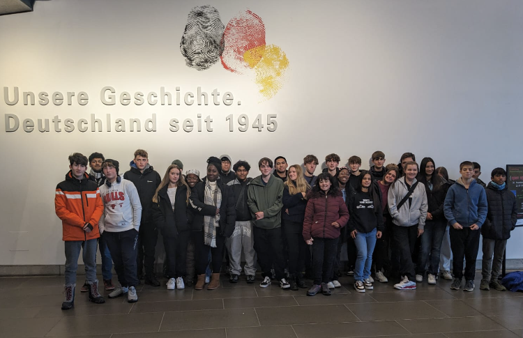 Pupil's at the Museum of German History now in Bonn