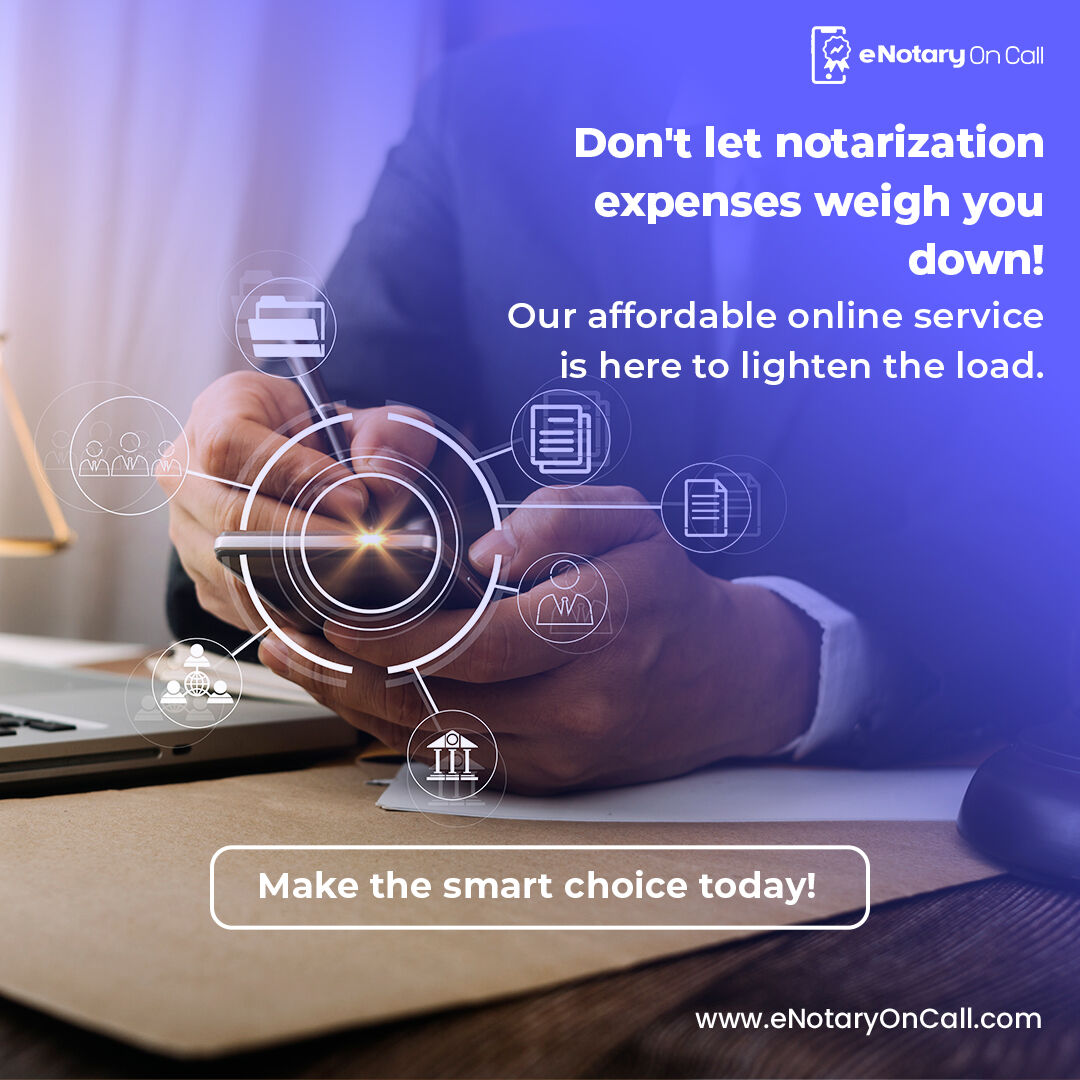 eNotaryOnCall's tweet image. Affordability meets efficiency with our #online notarization. ✅ Say yes to savings and convenience. 

#eNotary #ConvenientNotaryServices #RemoteNotarization #onlinenotarizationflorida #remoteonlinenotarization #floridaremoteonlinenotarization #electronicnotarization