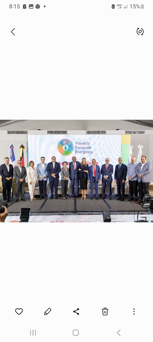 Con gran éxito se celebró el Congreso de Cierre de <a href="/TransEnergetica/">TransicionEnergeticaRD</a> con todos sus socios <a href="/AlemaniaenRD/">AlemaniaenRD</a> <a href="/giz_gmbh/">GIZ</a> <a href="/energiayminasrd/">Ministerio de Energía y Minas</a> <a href="/mepyd/">Ministerio de Industria, Comercio y Mipymes</a> <a href="/EdesurRD/">Edesur Dominicana</a> <a href="/SIEGOBRD/">Superintendencia de Electricidad</a> <a href="/ETED_RD/">Empresa de Transmisión Eléctrica Dominicana</a> <a href="/egehidrd/">EgehidRD</a> <a href="/CNE_RD/">Comisión Nacional de Energía</a> Organismo Coordinador