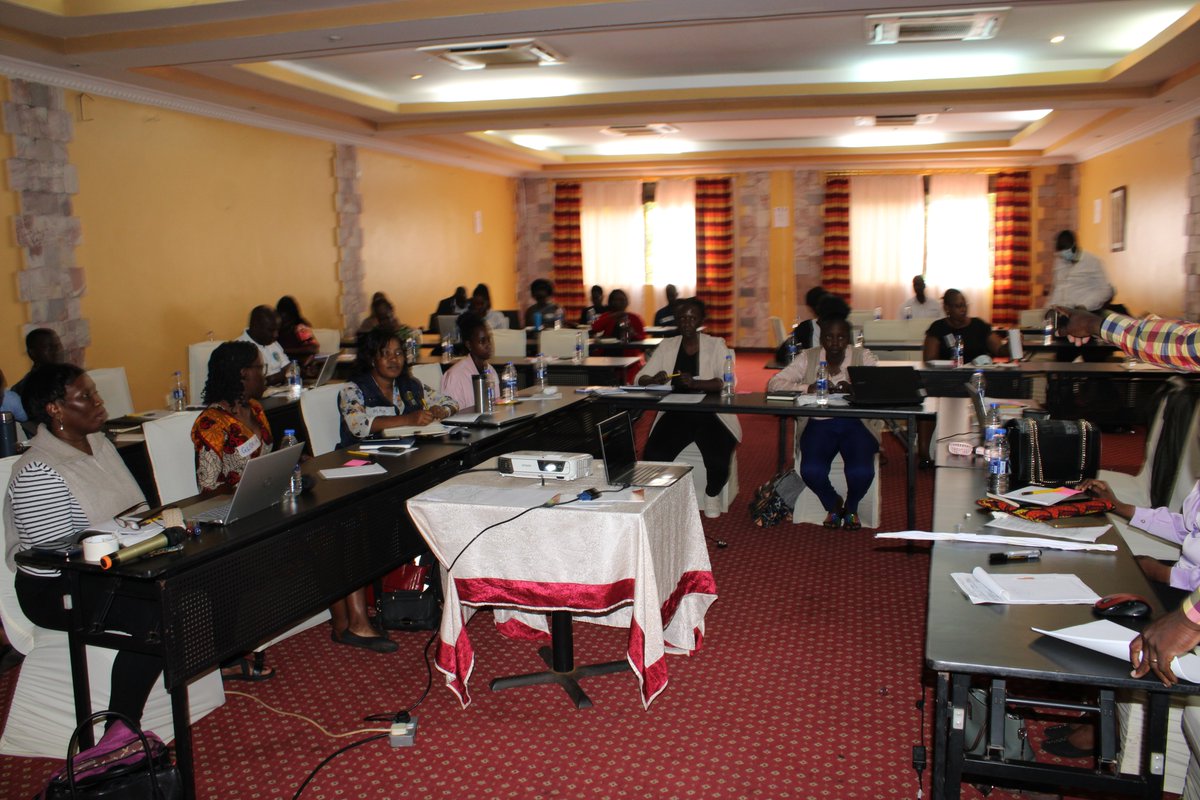 Today! @UWASNET in partnership with @SimaviNL & #WASH_SDG_Programme are conducting a Training of Trainers on Menstrual Hygiene Management National Guidelines, spearheaded by the Women, Children & Other Vulnerable Groups Thematic Working Group. @katosiwomen @AruweU