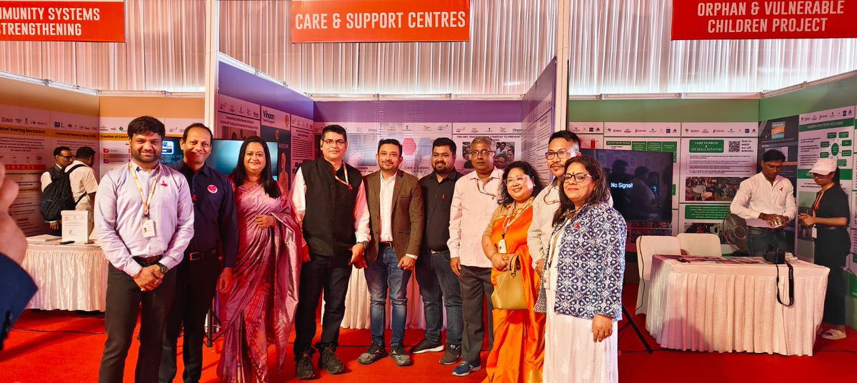 AllianceinIndia's tweet photo. Today, on World AIDS Day, an exhibition booth was set up to showcase the care and support services provided by @NACOINDIA  and  Alliance India. https://t.co/a6fNm5QZWQ