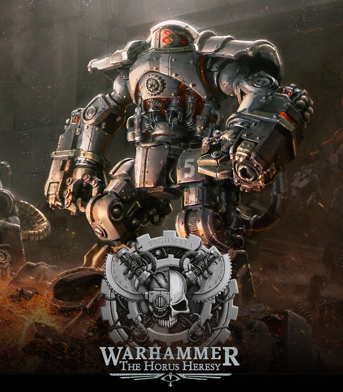 Warhammer: The Horus Heresy - For my next trick, I'll saw a Traitor in  half with my mind! Get a closer look at the new miniature for Warhammer:  The Horus Heresy
