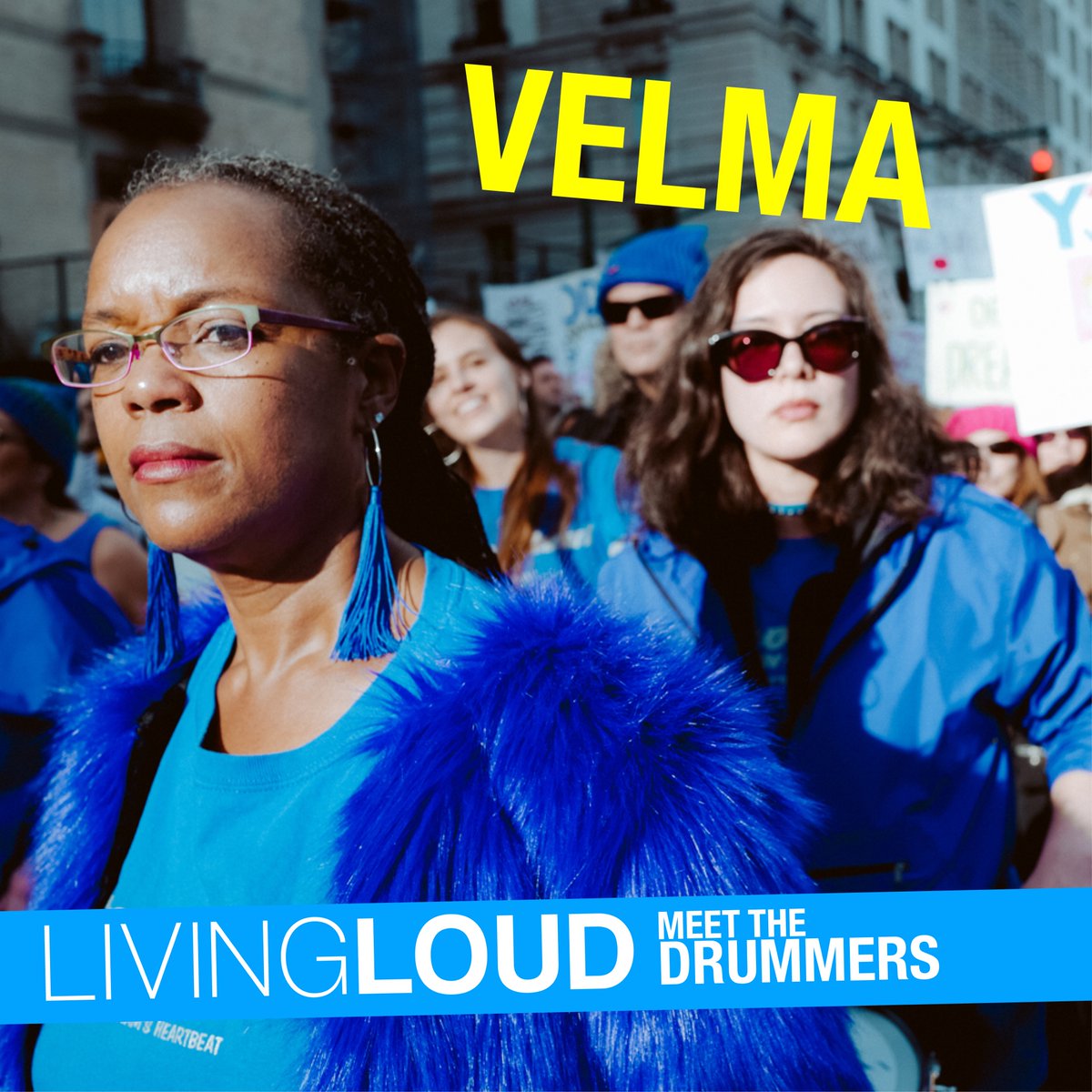 Velma joined <a href="/fogoazulny/">FogoAzulNYC</a> in 2016. She is now one of the leading members and joins Stacy in conducting the band. She is married with a daughter and lives in Brooklyn and drumming gives her a power and a purpose outside of the family.